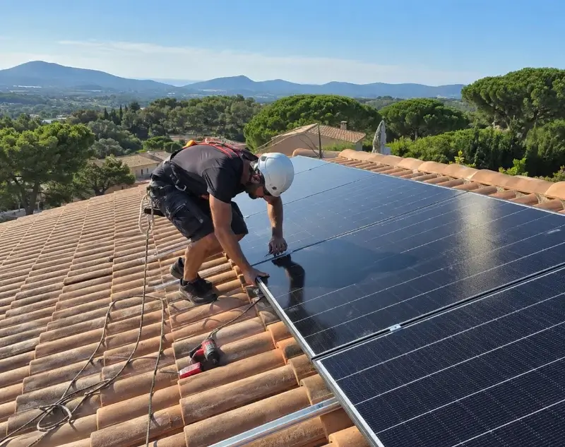 Installateur panneaux solaires Herrère — pose photovoltaïque sur toiture